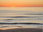 Sun sets on Douglas Beach